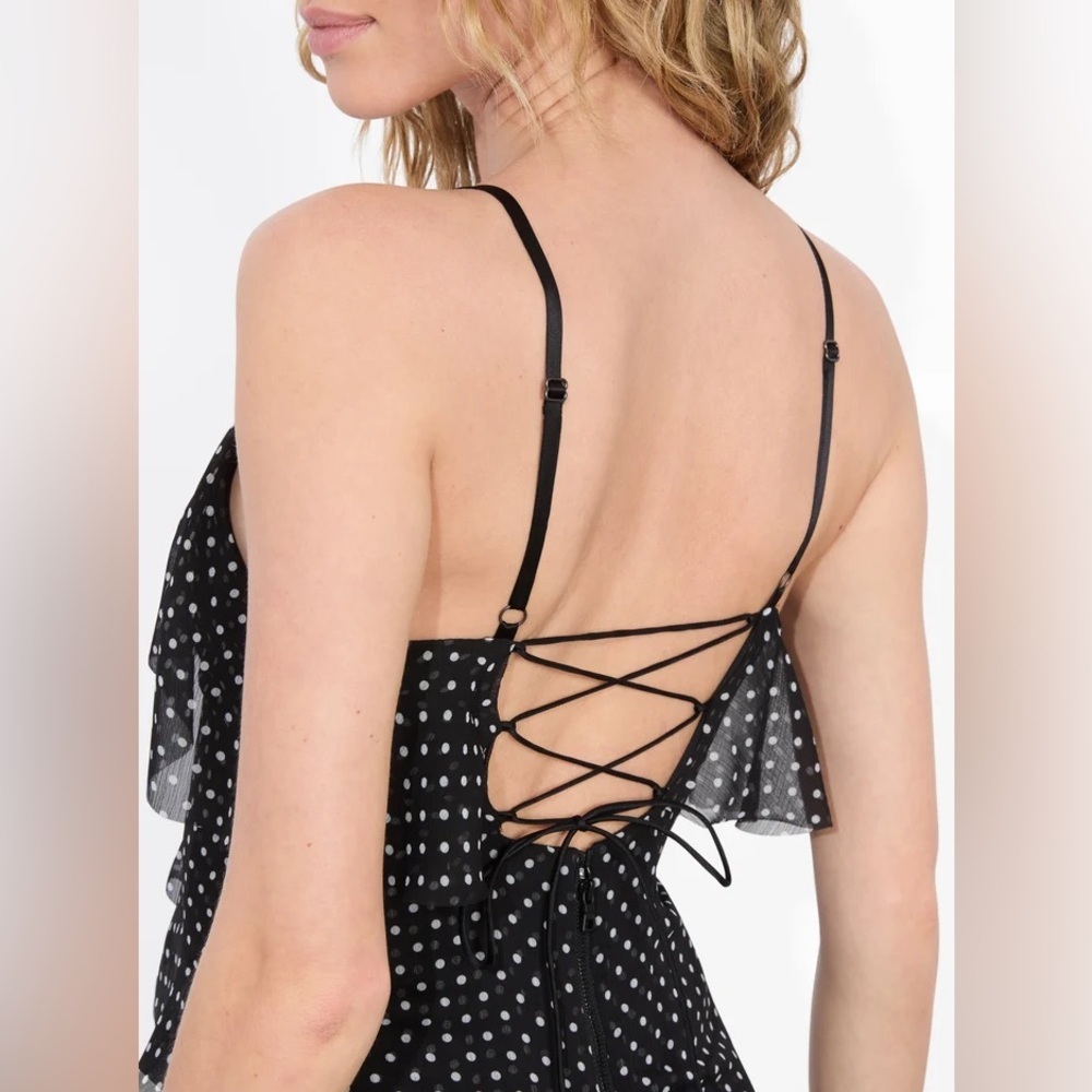 NWT Alice + Olivia LAVERNE MAXI DRESS - Picture 3 of 7